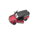 Auto Kinsmart Land Rover Defender 90 kov/plast 1:36 12,5cm na zpětné natažení 4 barvy 12ks v boxu
