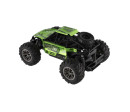 Auto RC buggy terénní zelené 22cm plast 2,4GHz na baterie + dobíjecí pack v krabici 32x16x18cm