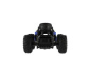 Auto RC buggy terénní modré 22cm plast 2,4GHz na baterie + dobíjecí pack v krabici 32x16x18cm