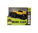 Auto RC mini SUV plast 14cm 27MHz na dálk. ovl. na bat. se světl. 2 barvy v krab. 16x12x10