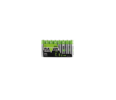 Baterie RAVER LR03/AAA 1,5 V alkaline ultra 8ks ve fólii