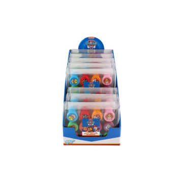 Razítka samobarvící 12ks plast Paw Patrol/Tlapková patrola v blistru 12x9cm 10ks v boxu