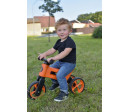 Odrážedlo FUNNY WHEELS Rider SuperSport oranž. 2v1+popruh, výš. sedla 28/30cm nos. 25kg 18m+ v sáčku