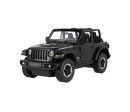 Auto RC Jeep Wrangler Rubicon RASTAR černý plast 29cm 2,4GHz na dálk. ovl. na bat. v krab. 44x19cm