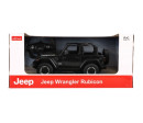 Auto RC Jeep Wrangler Rubicon RASTAR černý plast 29cm 2,4GHz na dálk. ovl. na bat. v krab. 44x19cm