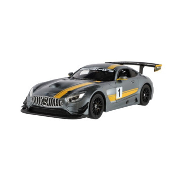 Auto RC Mercedes AMG GT3 RASTAR plast 35cm 2,4GHz na dálk. ovládání na baterie v krabici 44x18x23cm