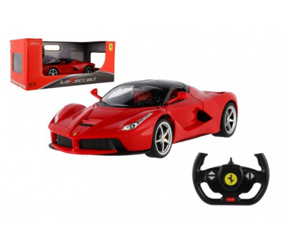 Auto RC Ferrari RASTAR červené plast 32cm 2,4GHz na dálk. ovládání na baterie v krabici 43x19x23cm