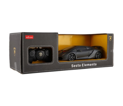 Auto RC Lamborghini Sesto Elemento RASTAR plast 23cm 2,4GHz na dálk. ovládání na bat. v krab.43x15cm