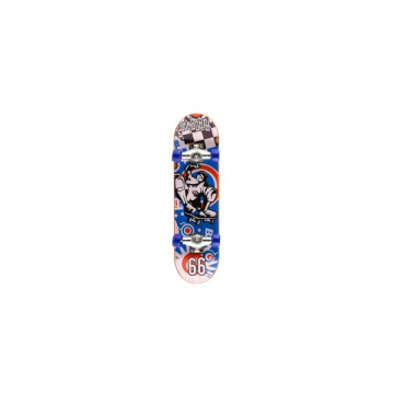 Skateboard prstový šroubovací 2ks plast 10cm s rampou s doplňky v krabičce 30x24x6cm