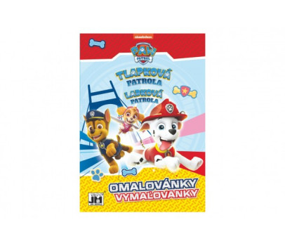 Omalovánky Paw Patrol/Tlapková patrola A5 15x21cm