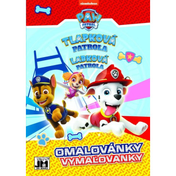 Omalovánky Paw Patrol/Tlapková patrola A5 15x21cm