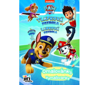 Omalovánky Paw Patrol/Tlapková patrola A5 15x21cm