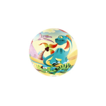 Míč nafouknutý dinosaurus vinyl průměr 22cm v síťce