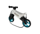 Odrážedlo FUNNY WHEELS Rider SuperSport bílé/tyrkys 2v1+popruh,výš.sedla28/30cm nos.25kg 18m+v krab.