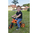 Odrážedlo FUNNY WHEELS Rider SuperSport oranž. 2v1+popruh, výš. sedla 28/30cm nos. 25kg 18m+ v krabi