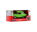 Auto Welly Trabant 601 Klasic kov/plast 11cm 1:34-39 na volný chod 4 barvy v krabičce 15x7x7cm