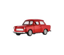 Auto Welly Trabant 601 Klasic kov/plast 11cm 1:34-39 na volný chod 4 barvy v krabičce 15x7x7cm