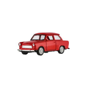 Auto Welly Trabant 601 Klasic kov/plast 11cm 1:34-39 na volný chod 4 barvy v krabičce 15x7x7cm