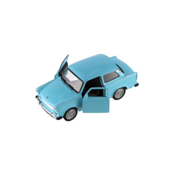 Auto Welly Trabant 601 Klasic kov/plast 11cm 1:34-39 na volný chod 4 barvy v krabičce 15x7x7cm