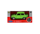 Auto Welly Trabant 601 Klasic kov/plast 11cm 1:34-39 na volný chod 4 barvy v krabičce 15x7x7cm