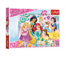 Puzzle Šťastný svět princezen/Disney Princess 200 dílků 48x34cm v krabici 33x23x4cm