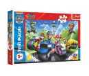 Puzzle Tlapková patrola na motorkách/Paw patrol 100 dílků 41x27,5cm v krabici 29x19x4cm