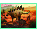 Puzzle 10v1 Seznamte se se všemi dinosaury v krabici 40x27x6cm