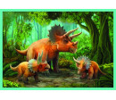 Puzzle 10v1 Seznamte se se všemi dinosaury v krabici 40x27x6cm