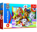 Puzzle Tlapková patrola vždy včas/Paw Patrol 27x20cm 30 dílků v krabičce 21x14x4cm