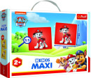 Pexeso Maxi Tlapková patrola/Paw Patrol 24 kusů společenská hra v krabici 37x29x6cm 24m+