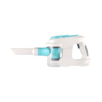 Vysavač plast 18cm na baterie se zvukem v krabici 54x23x9cm