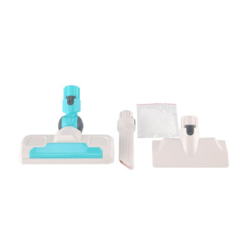 Vysavač plast 18cm na baterie se zvukem v krabici 54x23x9cm