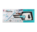 Vysavač plast 18cm na baterie se zvukem v krabici 54x23x9cm