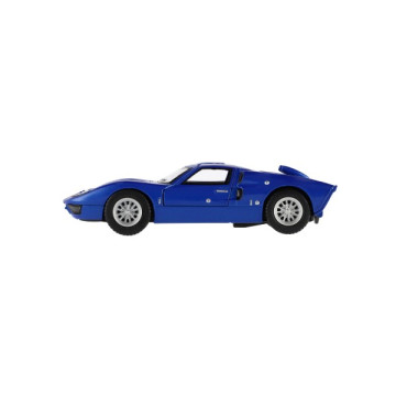 Auto Kinsmart 1966 Ford GT40 MKII kov/plast 13cm 4 barvy na zpětné natažení 12ks v boxu