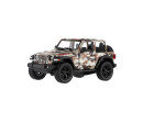 Auto Kinsmart Jeep Wrangler Camo Edition kov/plast 13cm 3 barvy na zpětné natažení 12ks v boxu