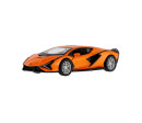 Auto Kinsmart Lamborghini Sián FKP 37 kov/plast 13cm 4 barvy na zpětné natažení 12ks v boxu