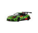 Auto Kinsmart Toyota GR Supra Racing kov 13cm 4 barvy na zpětné natažení 12ks v boxu