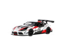 Auto Kinsmart Toyota GR Supra Racing kov 13cm 4 barvy na zpětné natažení 12ks v boxu