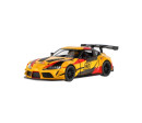 Auto Kinsmart Toyota GR Supra Racing kov 13cm 4 barvy na zpětné natažení 12ks v boxu