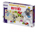 Magnetické puzzle Rytíři v krabici 34x23x3,5cm