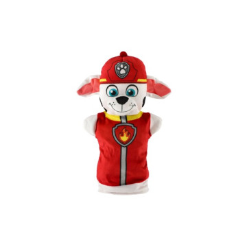 Maňásci 4ks látka Tlapkova Patrola/Paw Patrol v krabici 26x30x6cm