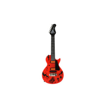 Kytara elektrická ROCK STAR plast 58cm na baterie se zvukem, světlem v krabici 24x62x5,5cm