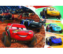 Puzzle Disney Cars 3/McQueen s přáteli 33x22cm 60 dílků v krabici 21x14x4cm