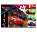 Puzzle Disney Cars 3/McQueen s přáteli 33x22cm 60 dílků v krabici 21x14x4cm