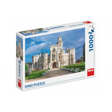 Puzzle Zámek Hluboká 66x47cm 1000 dílků v krabici 32x23x7cm