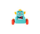 Auto monster plast 9x8cm mačkací jezdící 4 barvy 12ks v boxu