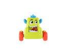 Auto monster plast 9x8cm mačkací jezdící 4 barvy 12ks v boxu