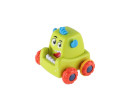 Auto monster plast 9x8cm mačkací jezdící 4 barvy 12ks v boxu