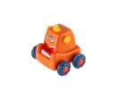 Auto monster plast 9x8cm mačkací jezdící 4 barvy 12ks v boxu