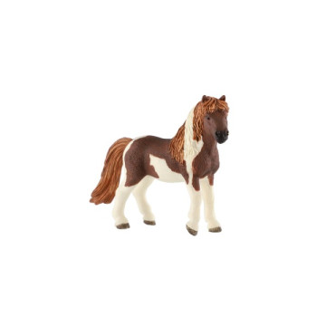 Kůň domácí Shetlandský pony zooted plast 12cm v sáčku